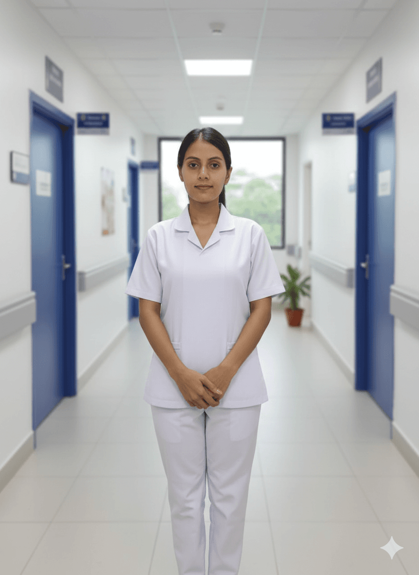 Professional healthcare caregiver